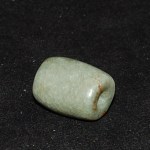 Antike schöne Celadon Jade Perle vermtl. Han Dynastie